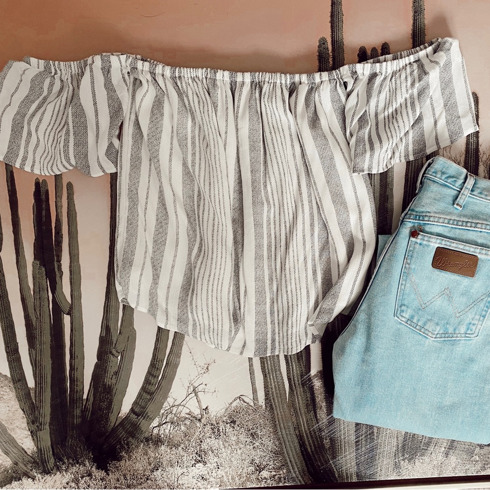 Off the shoulder top